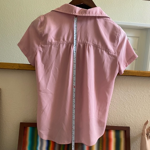 J. Crew Factory front-tie shirt | XXS - Picture 2 of 2